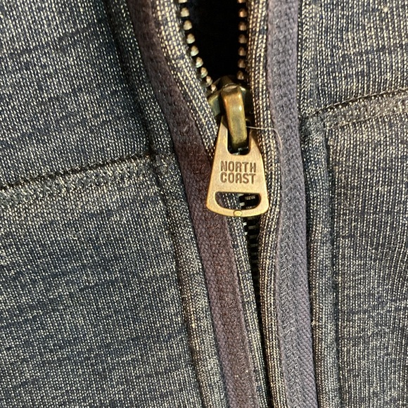 North Coast navy blue fleece jacket size M. Purchased in Scotland very warm 352 - Picture 2 of 5